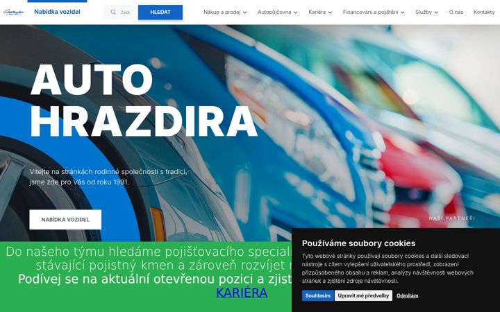 Screenshot of autohrazdira.cz