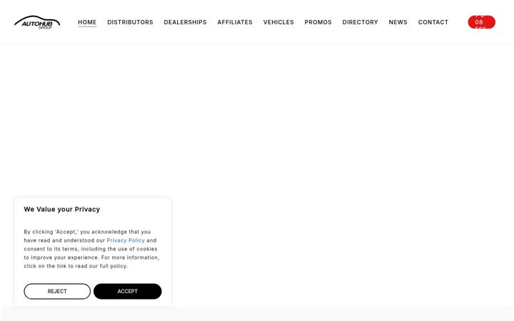 Screenshot of autohubgroup.com