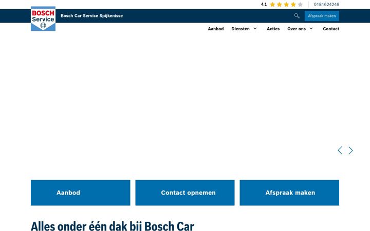Skærmbillede af autohuisspijkenisse.nl