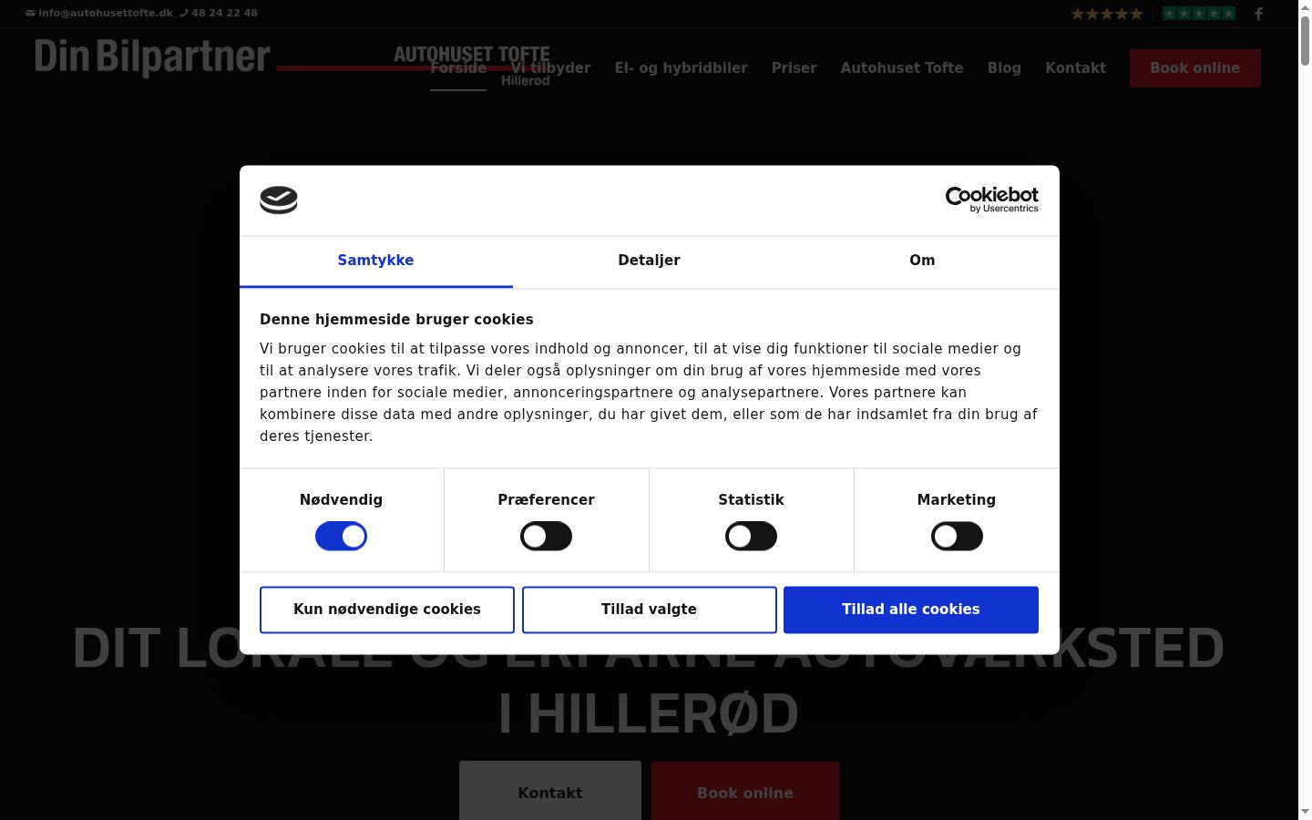 Snímka obrazovky banera súhlasu zobrazeného pred akoukoľvek interakciou