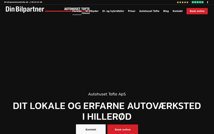 Screenshot of autohusettofte.dk