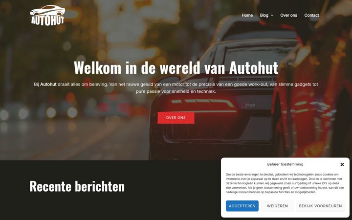 Screenshot of autohut.nl