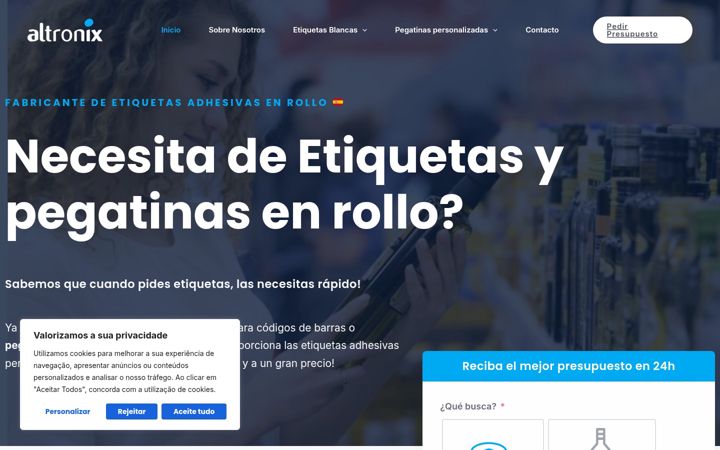 Skjermbilde av autoid.es