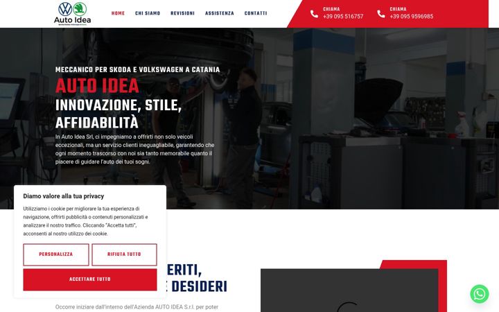 Screenshot of autoideasrl.it