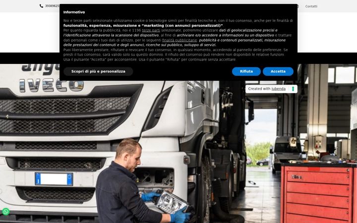Screenshot of autoindustrialecatanese.it