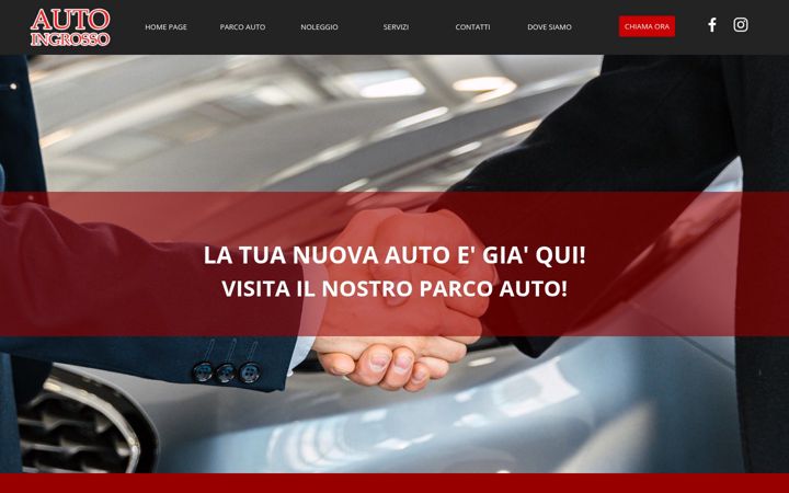 Screenshot von autoingrosso.com