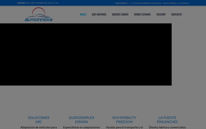 Screenshot von autoinnovaburgos.com