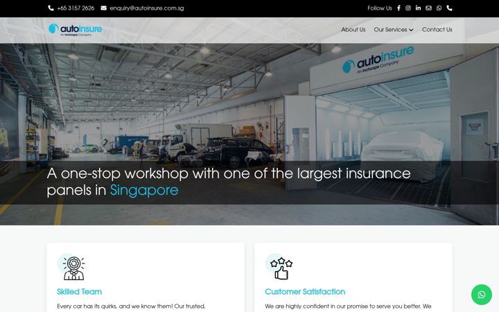 Screenshot of autoinsure.com.sg