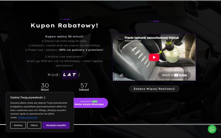 Screenshot of autointerior.pl