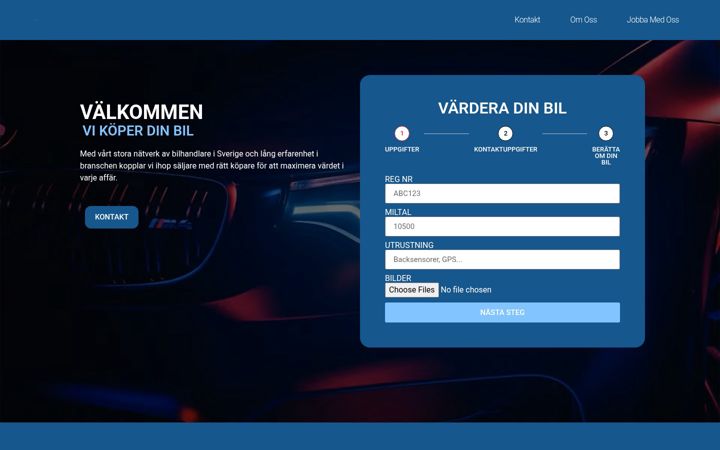 Screenshot of autointrade.se
