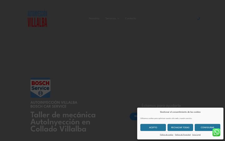 Screenshot van autoinyeccionvillalba.com