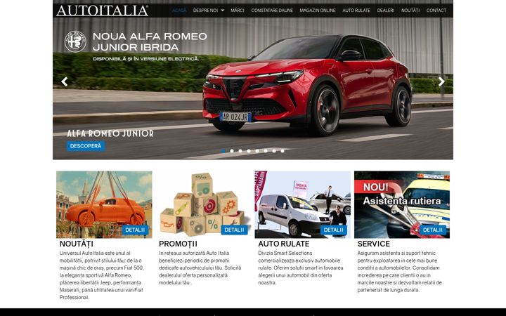 Screenshot of autoitalia.ro