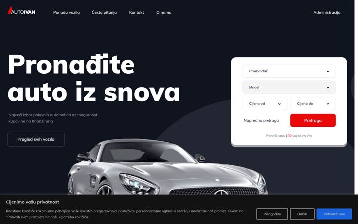 Screenshot of autoivan.de