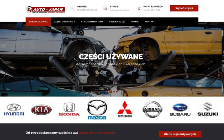 Screenshot of autojapan.net.pl