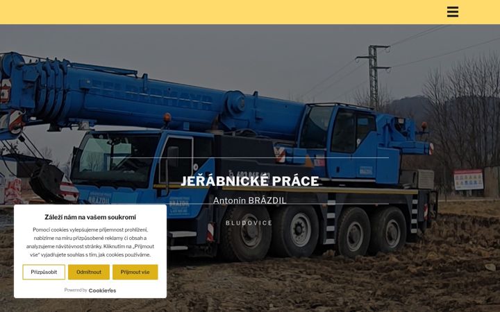 Skærmbillede af autojeraby-brazdil.cz