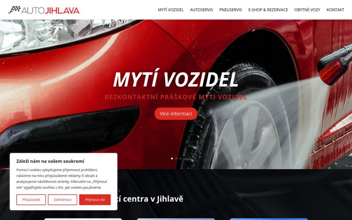 Screenshot of autojihlava.cz