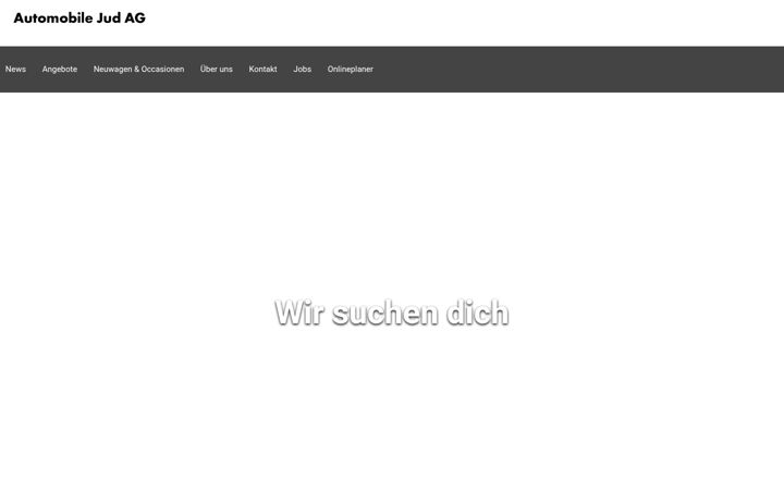 Screenshot of autojud.ch