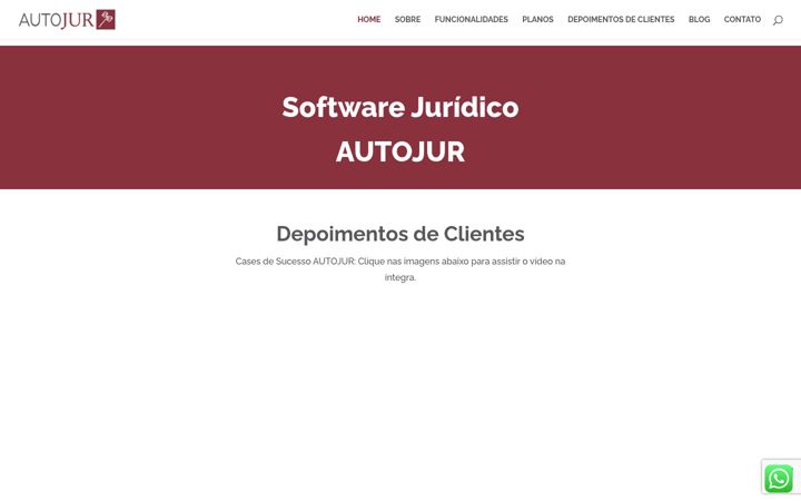 Screenshot van autojur.com.br