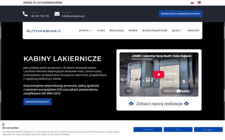 Screenshot of autokabina.pl