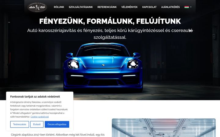 Screenshot of autokafe.hu