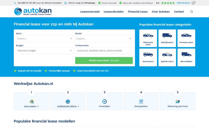 Screenshot of autokan.nl