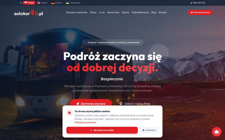 Screenshot of autokar4u.pl