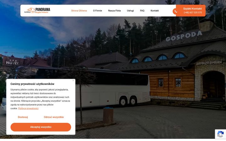 Screenshot of autokary-panorama.pl