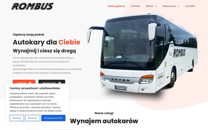 Screenshot of autokary-tczew.pl