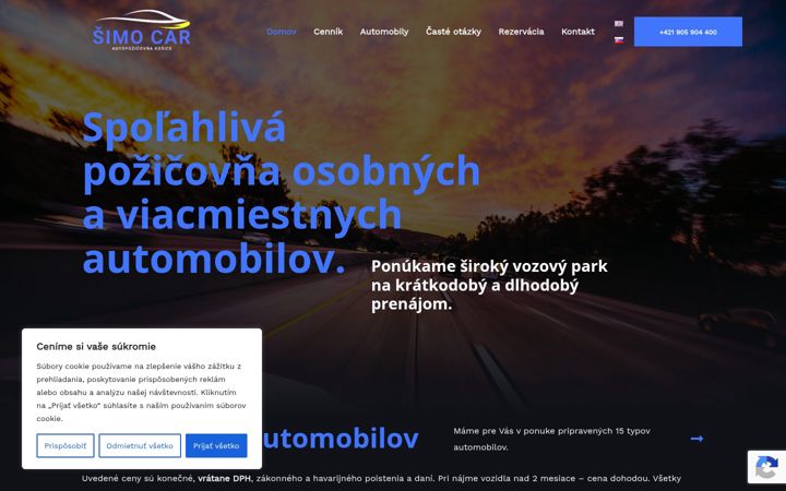 Screenshot of autoke.sk