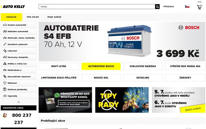 Screenshot of autokelly.cz