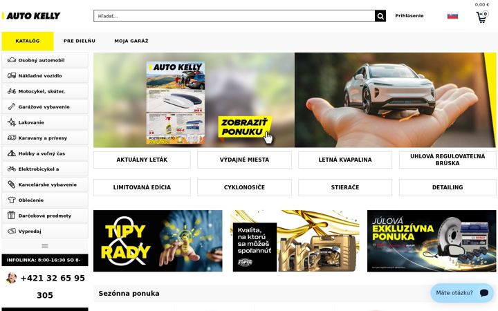 Screenshot of autokelly.sk