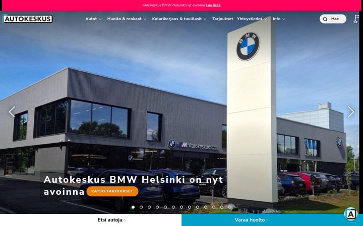 Ekraanipilt saidist autokeskus.fi
