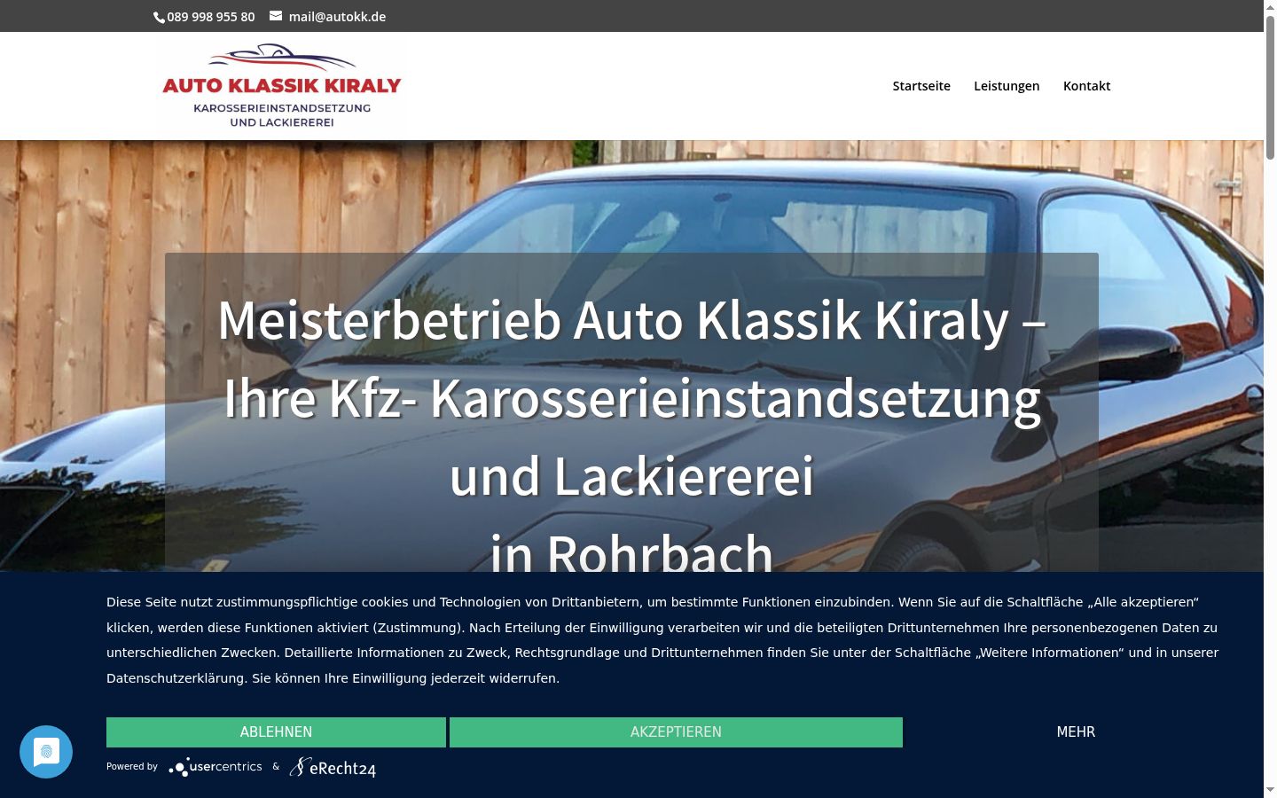 Zrzut ekranu banera zgody wyświetlanego przed jakąkolwiek interakcją