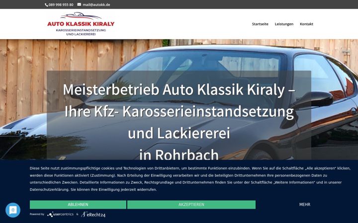 Zrzut ekranu autokiraly.de