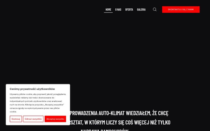 Screenshot of autoklimat.czest.pl