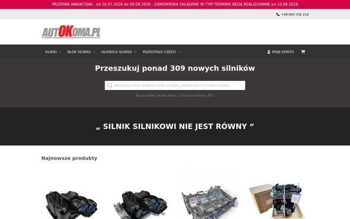 Screenshot of autokoma.pl