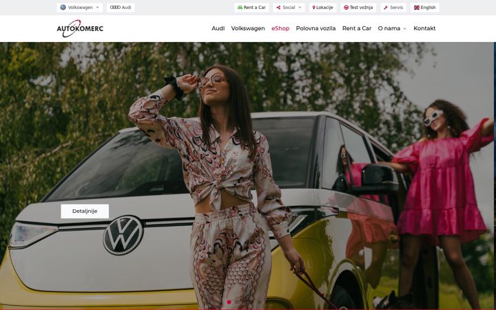 Screenshot of autokomerc.rs