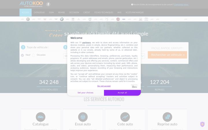 Screenshot of autokoo.com
