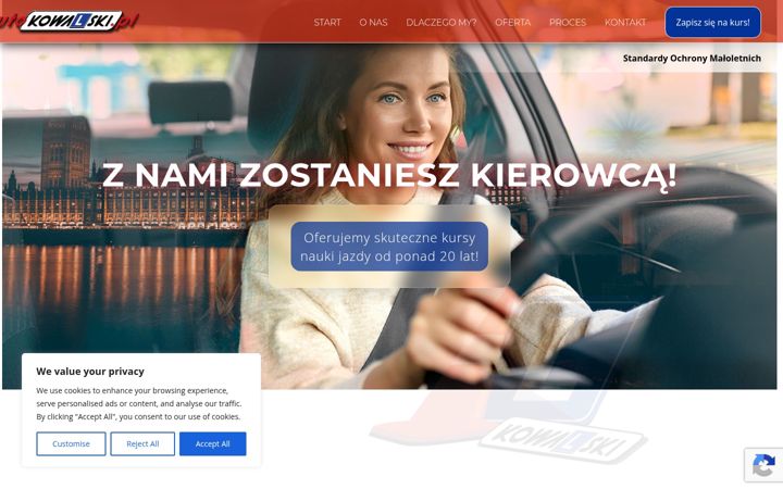 Screenshot of autokowalski.pl