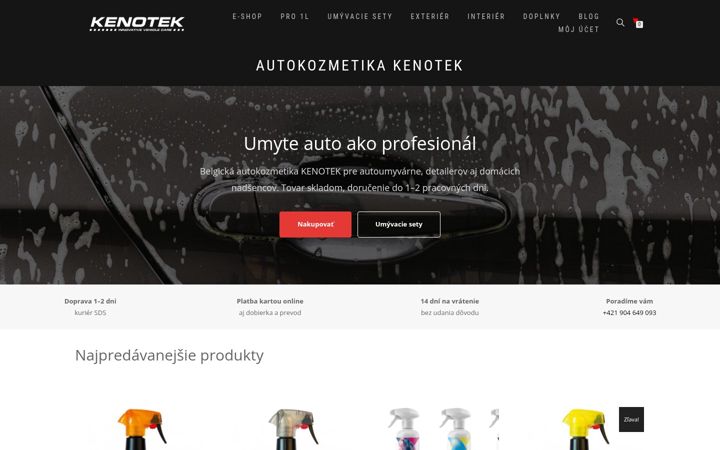 Screenshot of autokozmetika-kenotek.sk