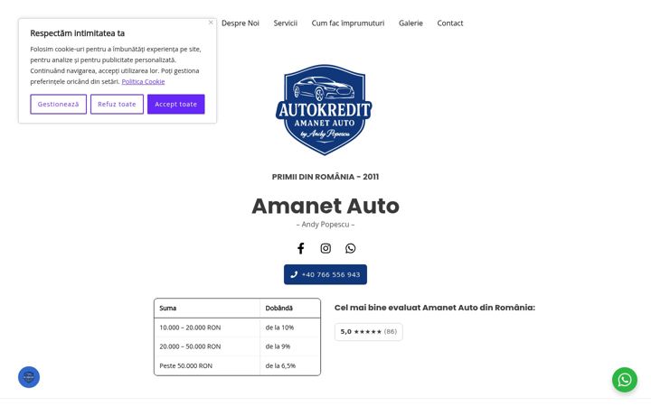 Screenshot of autokredit.ro