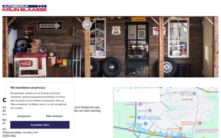 Screenshot of autokrijnblaasse.nl