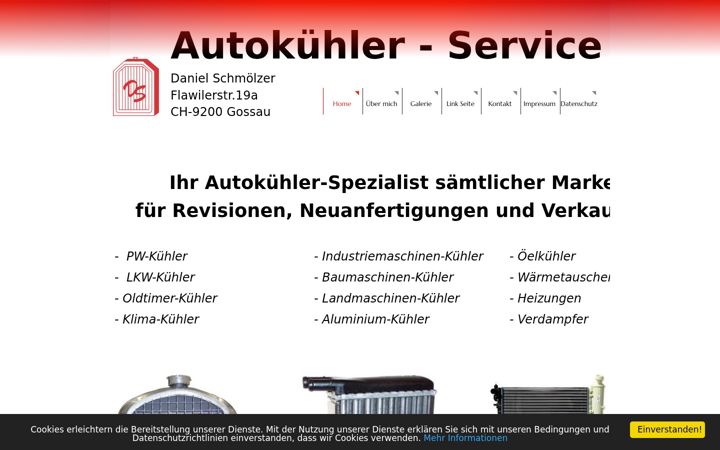 Screenshot of autokuehler-service.ch
