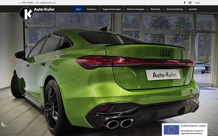 Screenshot of autokuhn.com