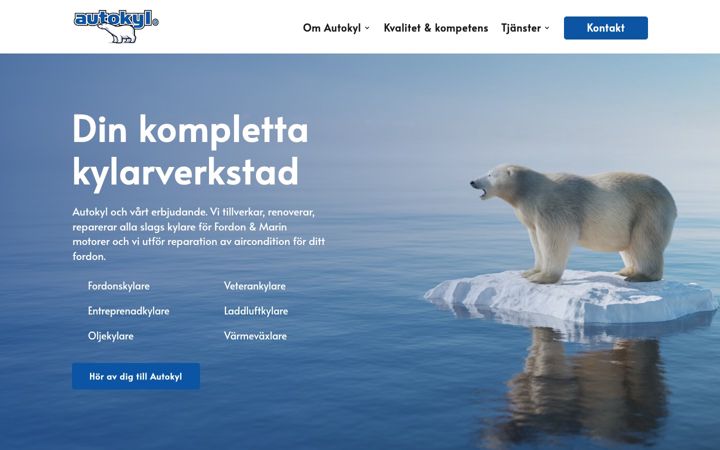 Screenshot of autokyl.se