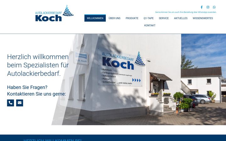 Képernyőkép: autolackierbedarf-koch.de