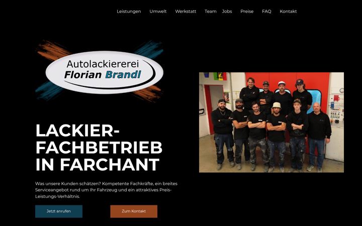 Ekrānuzņēmums no autolackiererei-brandl.com