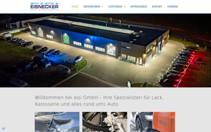 Képernyőkép: autolackiererei-eisnecker.de