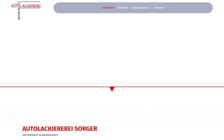 Екранна снимка на autolackiererei-sorger.de