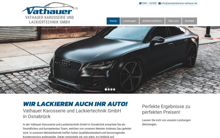 Екранна снимка на autolackiererei-vathauer.de
